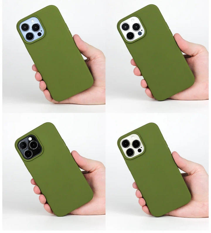 Silicon Case (OLIVE GREEN)